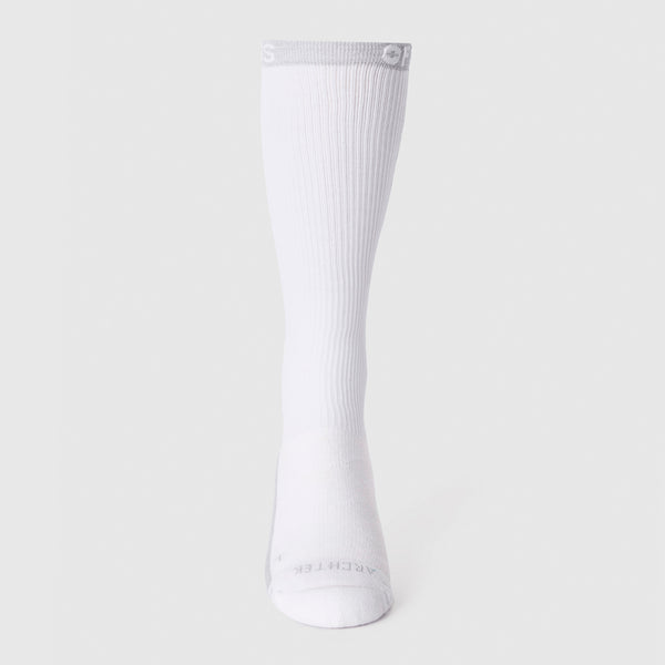 Unisex Optic White FIGS | ArchTek® 15-20 mmHG - Compression Socks
