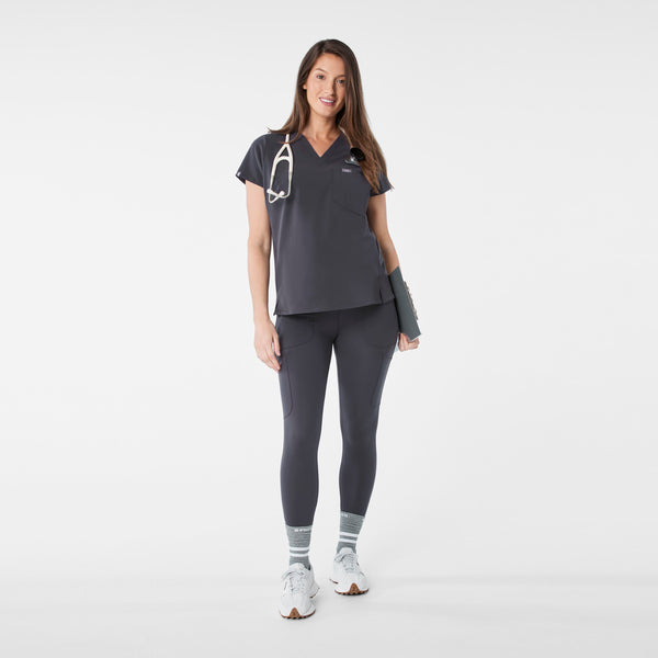 Women's Charcoal Ashland - Maternity ScrubLegging™
