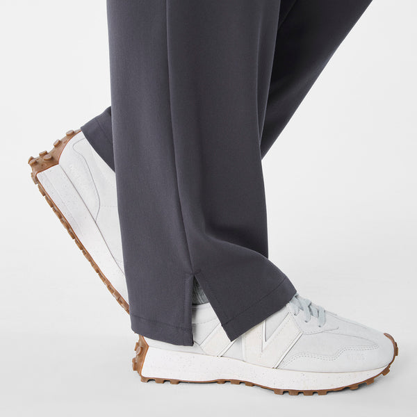 Women's Charcoal Kade - Petite Maternity Straight-Leg Scrub Pant™