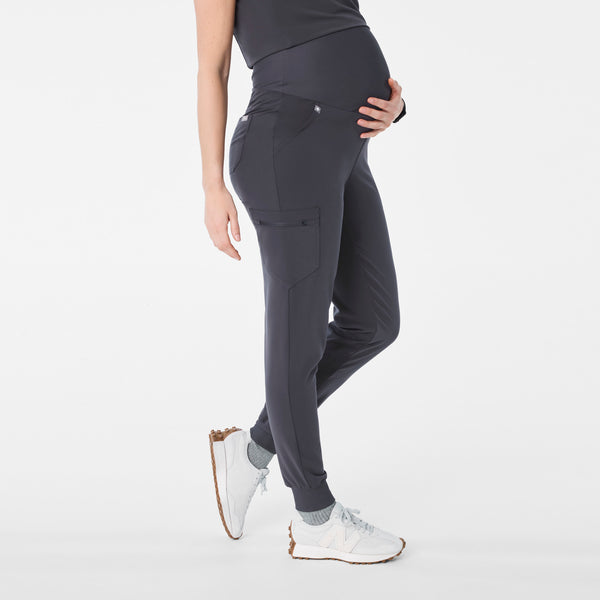 Women's Charcoal Zamora - Maternity Jogger Scrub Pant™