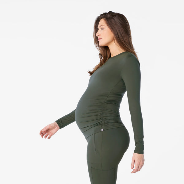 women's Moss Maternity - Longsleeve Underscrub
