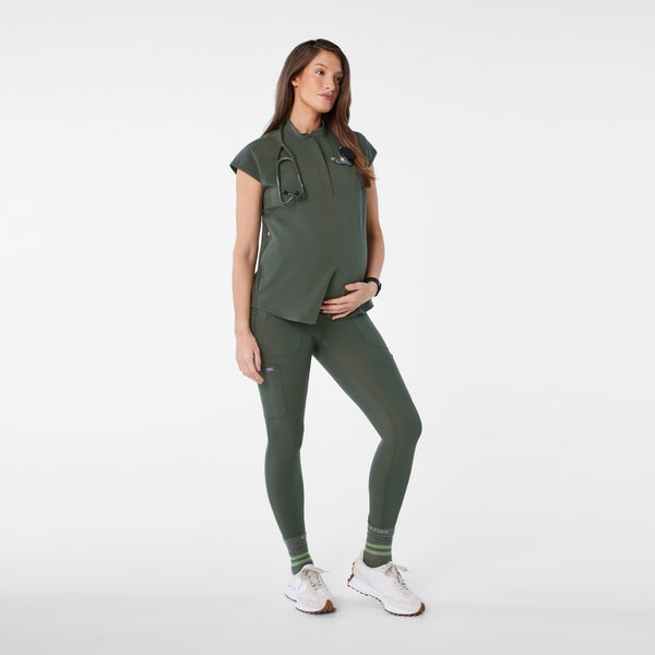 women's Moss Rafaela Maternity  -  Scrub Top™