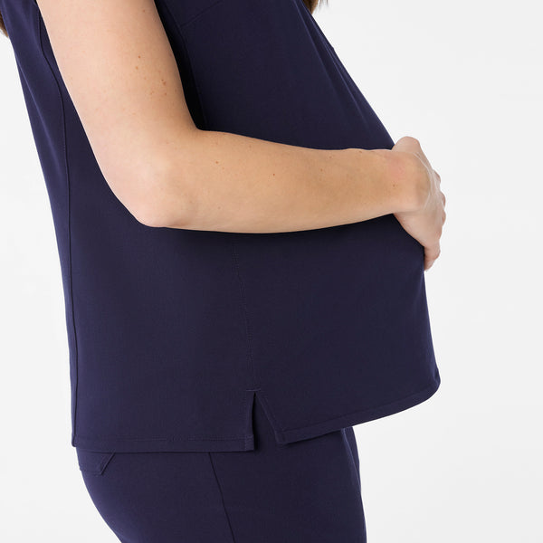 Women's Navy Catarina Maternity -  Scrub Top™