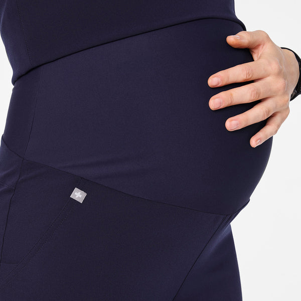 Women's Navy Zamora - Maternity Jogger Scrub Pant™