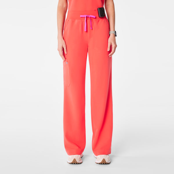Women's Fireside Isabel High-Rise Wide-Leg - Tall Scrub Pant