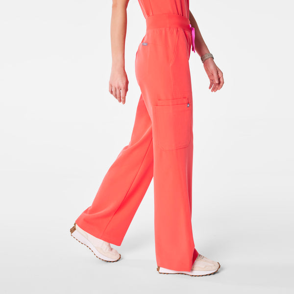 Women's Fireside Isabel High-Rise Wide-Leg - Tall Scrub Pant