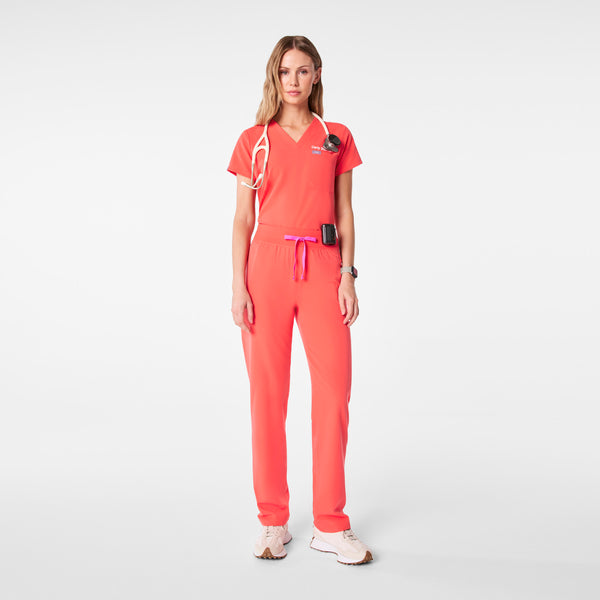 Women's Fireside Livingston High-Rise- Petite Straight-Leg Scrub Pant™