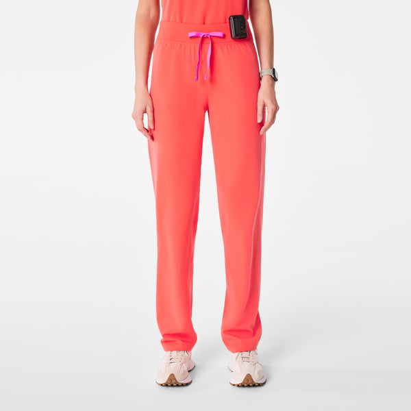 Women's Fireside Livingston High-Rise- Petite Straight-Leg Scrub Pant™