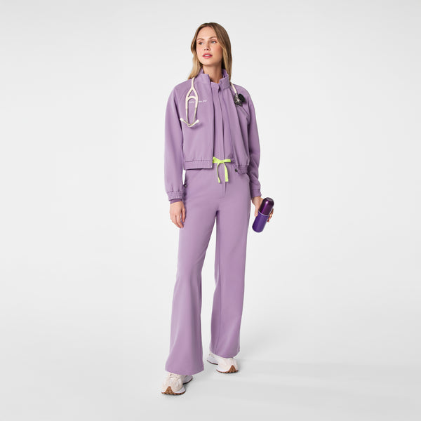 Women's Purple Haze Sydney Cropped - Scrub Jacket