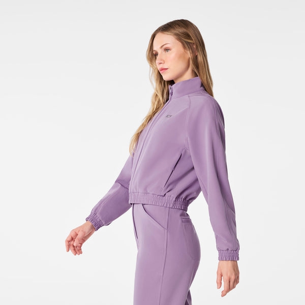 Women's Purple Haze Sydney Cropped - Scrub Jacket