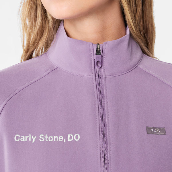 Women's Purple Haze Sydney Cropped - Scrub Jacket