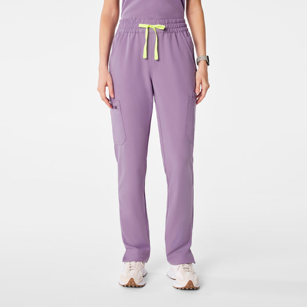Women's Purple Haze Dowa High-Rise Straight-Leg - Petite Scrub Pant