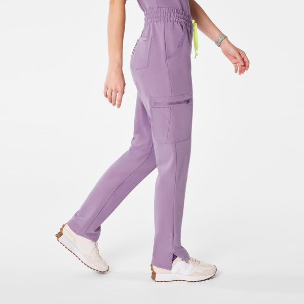 Women's Purple Haze Dowa High-Rise Straight-Leg - Petite Scrub Pant