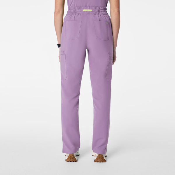 Women's Purple Haze Dowa High-Rise Straight-Leg - Petite Scrub Pant