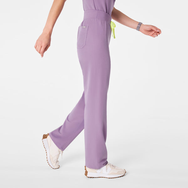 Women's Purple Haze Livingston High-Rise- Petite Straight-Leg Scrub Pant™