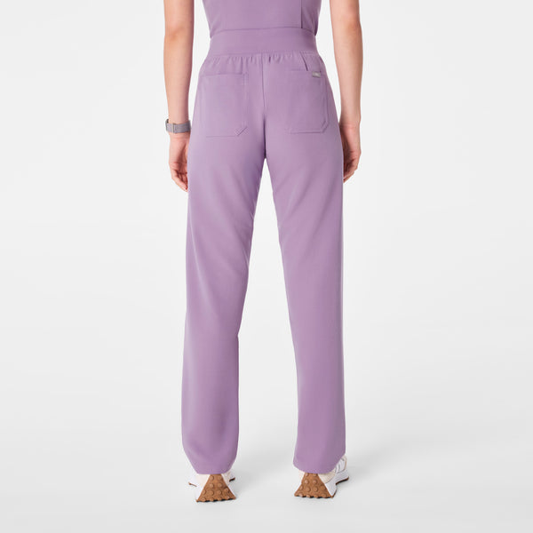 Women's Purple Haze Livingston High-Rise- Petite Straight-Leg Scrub Pant™
