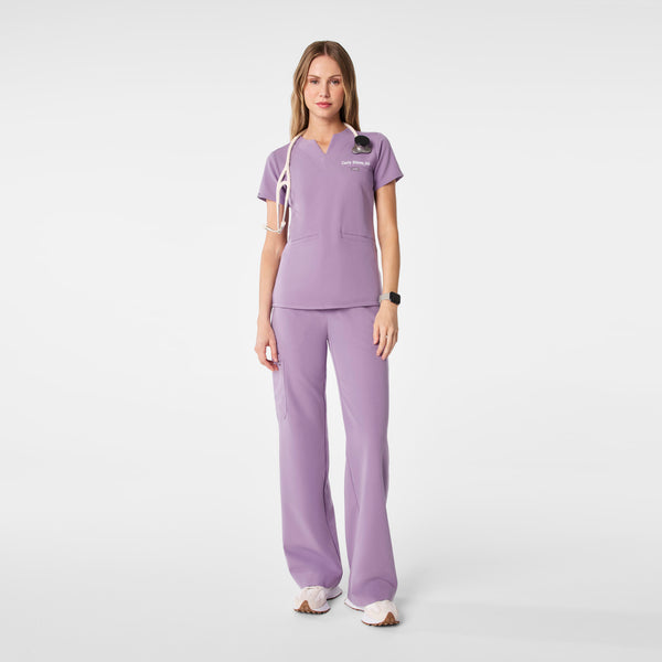 Women's Purple Haze Kersey Notch-Neck - Scrub Top