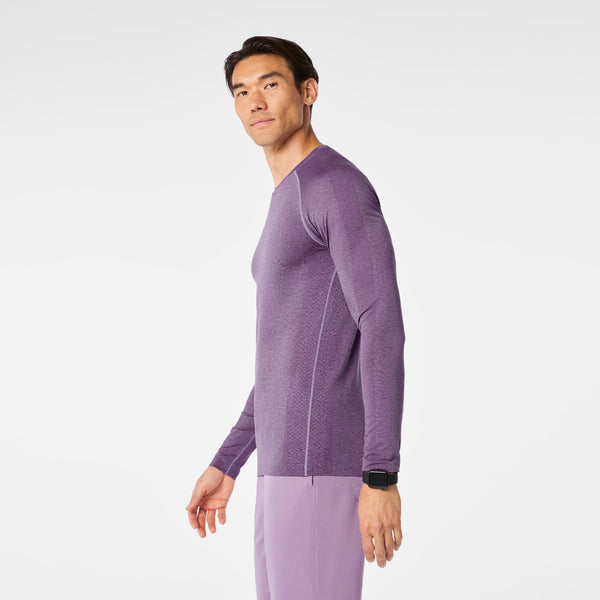 Men's Dark Purple Haze Makato Seamless - Long-Sleeve Underscrub