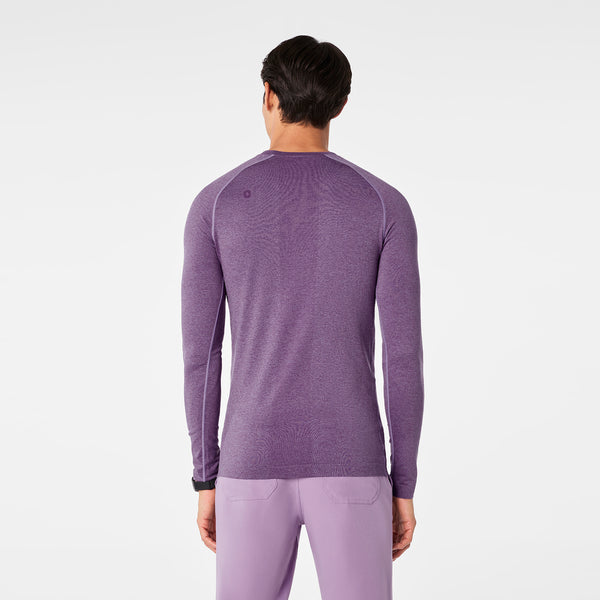 Men's Dark Purple Haze Makato Seamless - Long-Sleeve Underscrub
