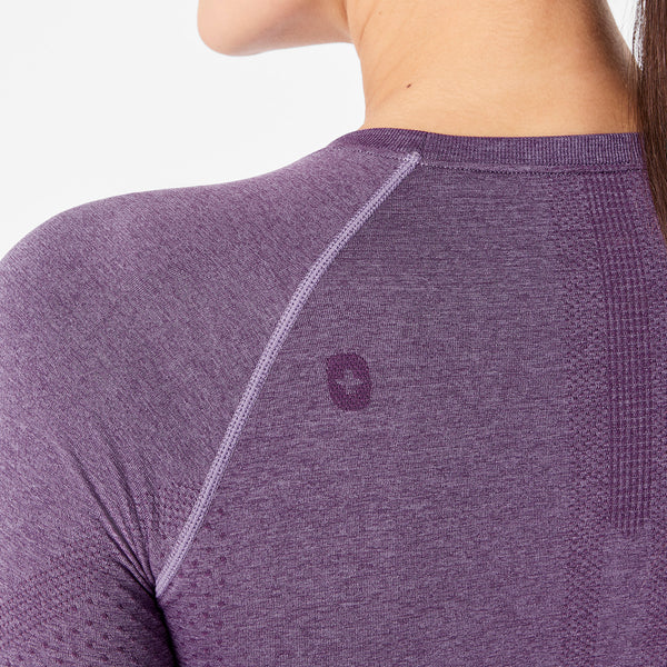 Women's Dark Purple Haze Salta Seamless - Long-Sleeve Underscrub
