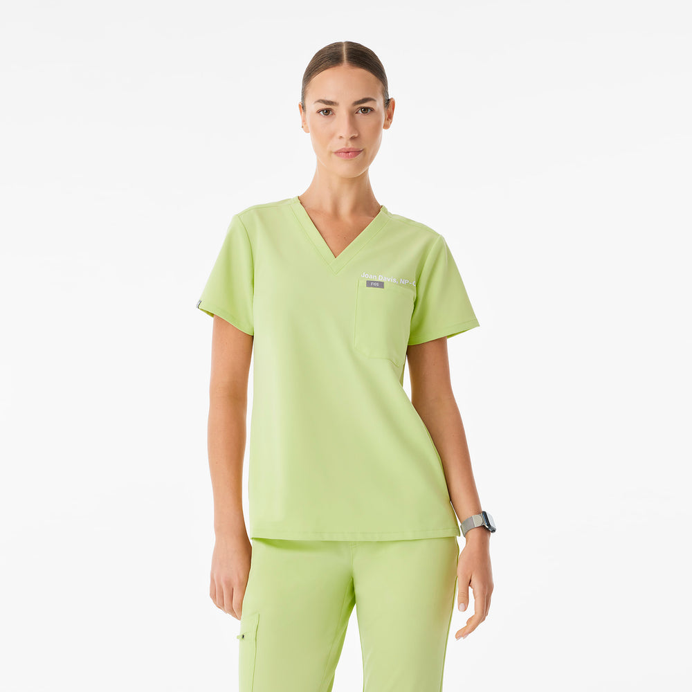 women's Sea Mist Catarina - One-Pocket Scrub Top™
