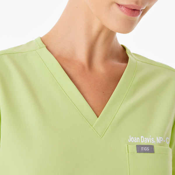 women's Sea Mist Catarina - One-Pocket Scrub Top™