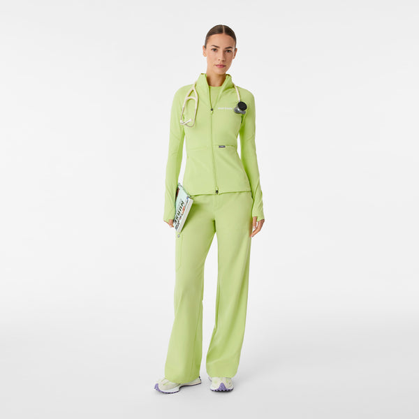 women's Sea Mist On-Shift ContourKnit Scrub Jacket™