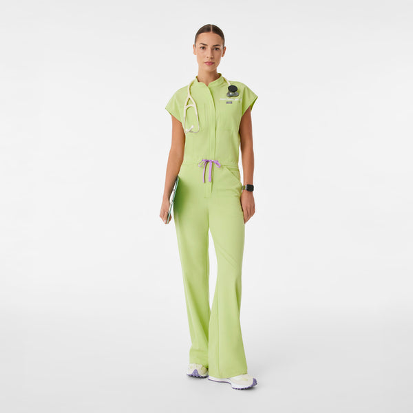 women's Sea Mist Rafaela Wide Leg - Tall ScrubJumpsuit™