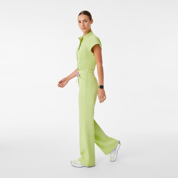 women's Sea Mist Rafaela Wide Leg - Tall ScrubJumpsuit™