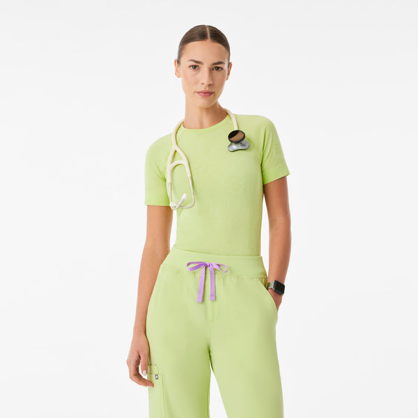 women's Sea Mist Salta Seamless - Shortsleeve Underscrub