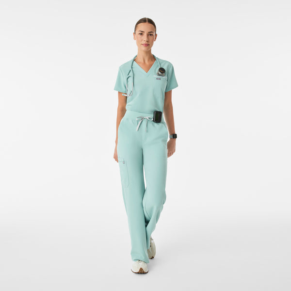 women's Seaglass Catarina - One-Pocket Scrub Top™