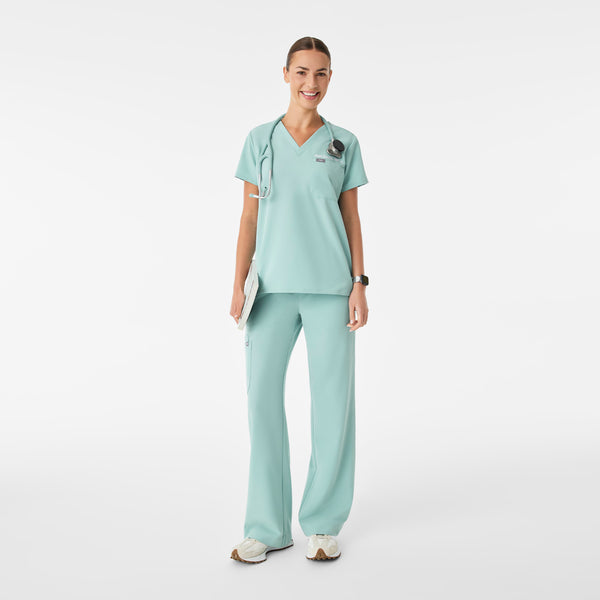 women's Seaglass Catarina - One-Pocket Scrub Top™