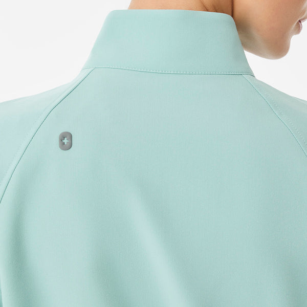 women's Seaglass Cropped Sydney - Scrub Jacket