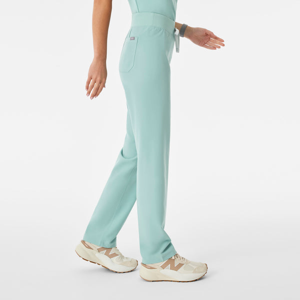 women's Seaglass High Waisted Livingston - Petite Basic Scrub Pant™
