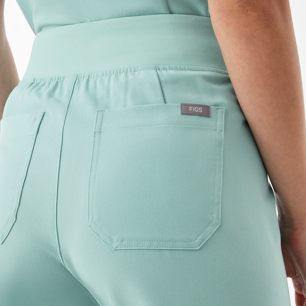 women's Seaglass High Waisted Livingston - Petite Basic Scrub Pant™