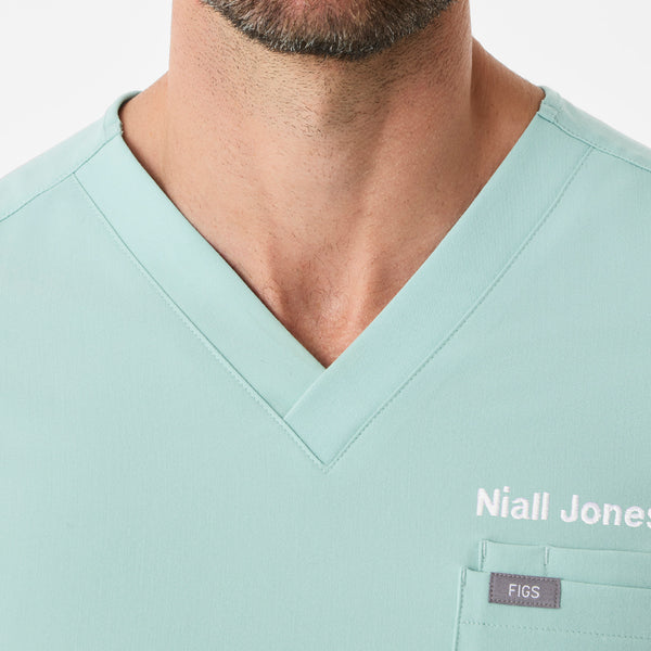 men's Seaglass Leon - Three-Pocket Scrub Top™