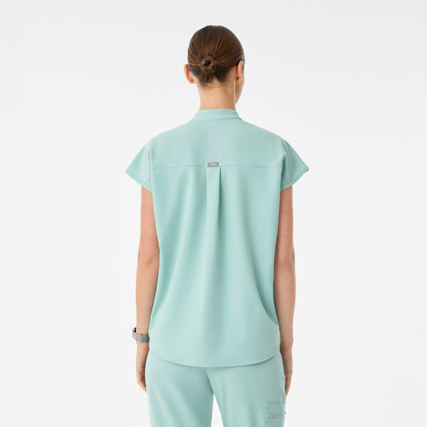 women's Seaglass Rafaela - Oversized Scrub Top™
