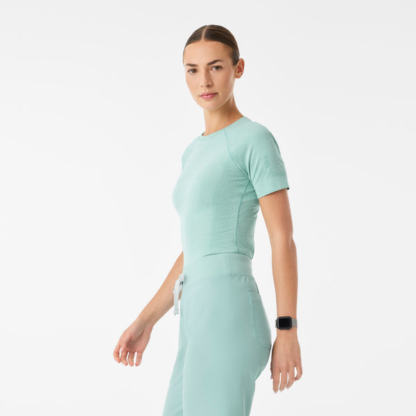women's Seaglass Salta Seamless - Shortsleeve Underscrub