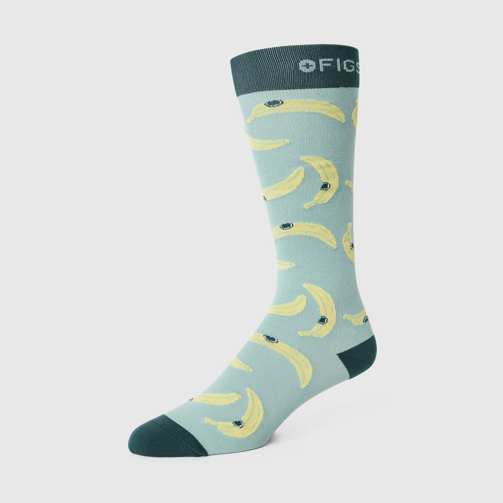 unisex Seaglass Bananas - Compression Socks