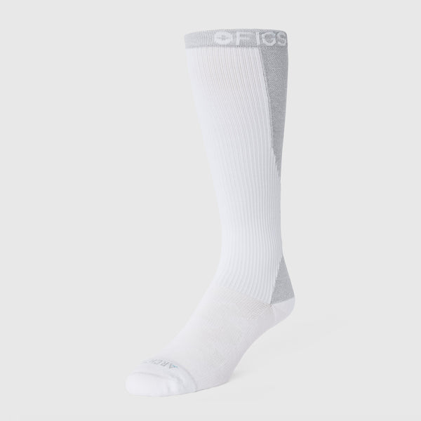 Unisex Optic White FIGS | ArchTek® 20-30 mmHG - Compression Socks