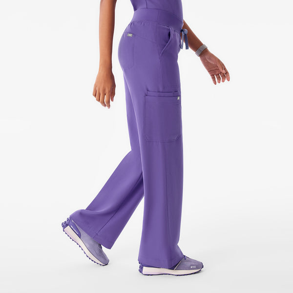 Women's Amethyst Isabel High-Rise Wide-Leg - Tall Scrub Pant