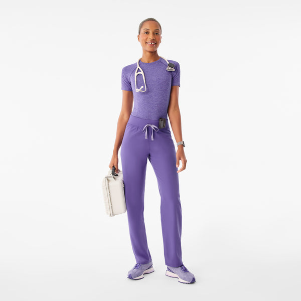 Women's Amethyst Livingston High-Rise- Straight-Leg Scrub Pant™