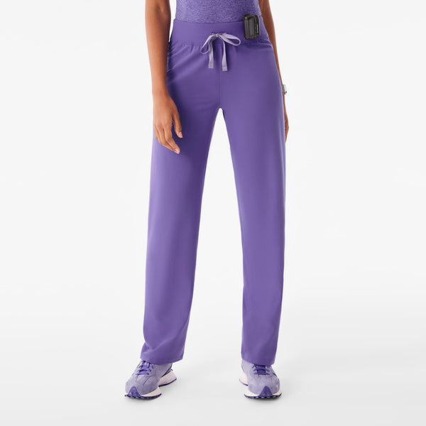 Women's Amethyst Livingston High-Rise- Straight-Leg Scrub Pant™