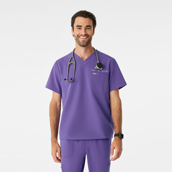 Men's Amethyst Leon -  Scrub Top™