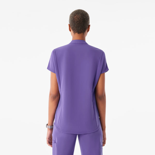 Women's Amethyst Montex Relaxed Scrub Top