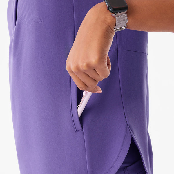 Women's Amethyst Montex Relaxed Scrub Top