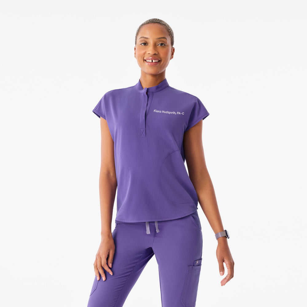 Women's Amethyst Rafaela - Oversized Scrub Top™
