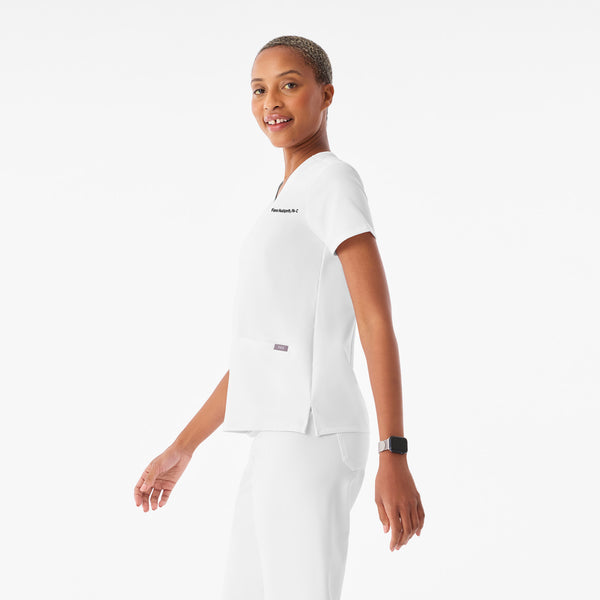 Women's Optic White Casma -  Scrub Top™