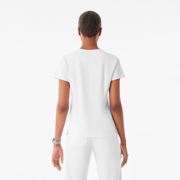 Women's Optic White Casma -  Scrub Top™