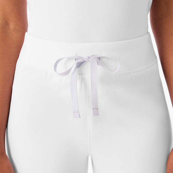 Women's Optic White Livingston High-Rise- Straight-Leg Scrub Pant™